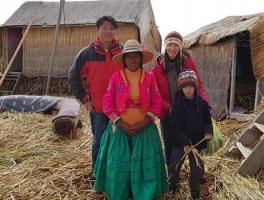 Yasunori, Kumi e Shou /  Puno - Peru